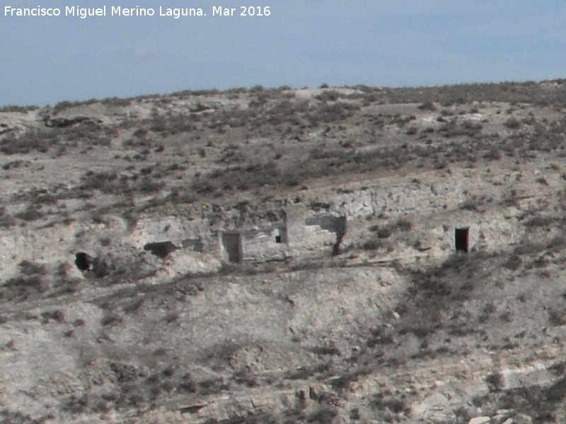 Casas Cueva de Galera - Casas Cueva de Galera. En el Cerro del Real