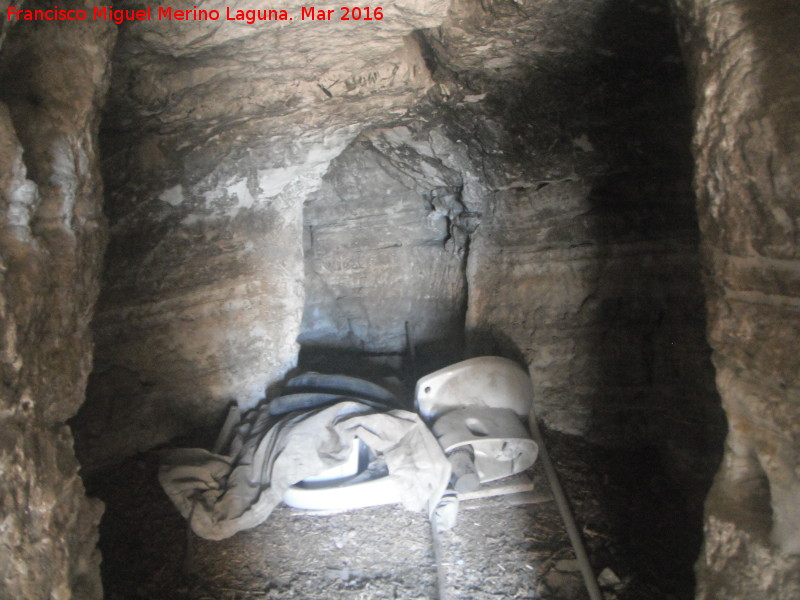 Casas Cueva de Galera - Casas Cueva de Galera. Interior de casa cueva