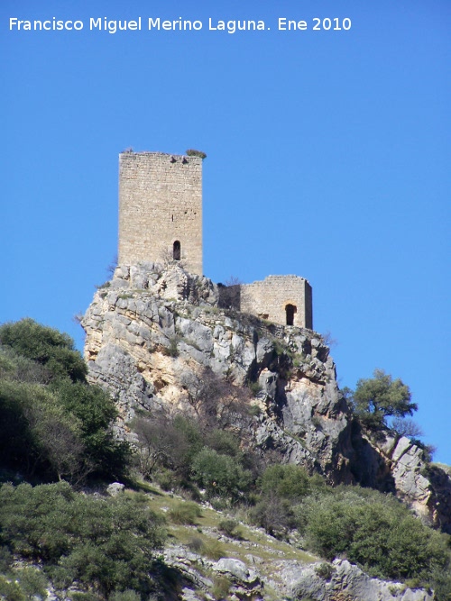 Castillo de Otiar. Alcazarejo - Castillo de Otiar. Alcazarejo. Vista Sur