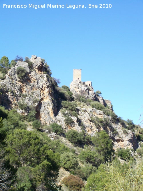 Castillo de Otiar. Alcazarejo - Castillo de Otiar. Alcazarejo. Vista Sur