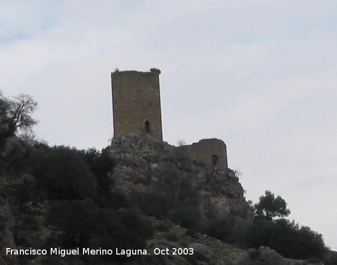 Castillo de Otiar. Alcazarejo - Castillo de Otiar. Alcazarejo. Vista Sur