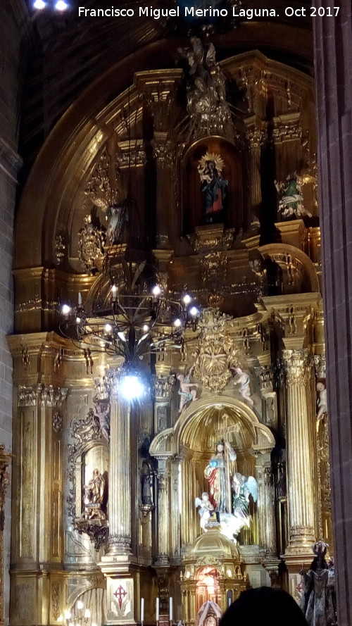 Iglesia El Salvador - Iglesia El Salvador. Retablo del Altar Mayor