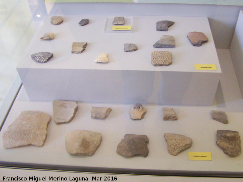 Museo Arqueolgico de Galera - Museo Arqueolgico de Galera. Cermica prehistrica