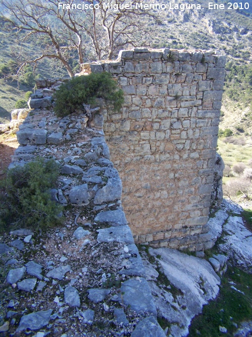 Castillo de Otiar. Torren Oeste del Alcazarejo - Castillo de Otiar. Torren Oeste del Alcazarejo. 