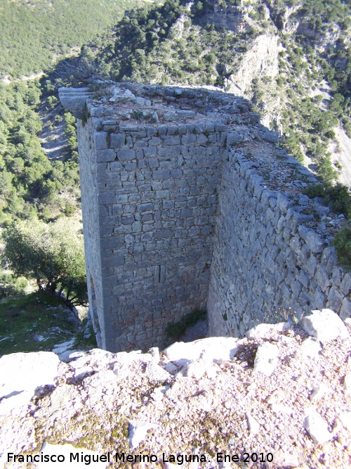 Castillo de Otiar. Torren de Acceso - Castillo de Otiar. Torren de Acceso. Desde el Torren Oeste
