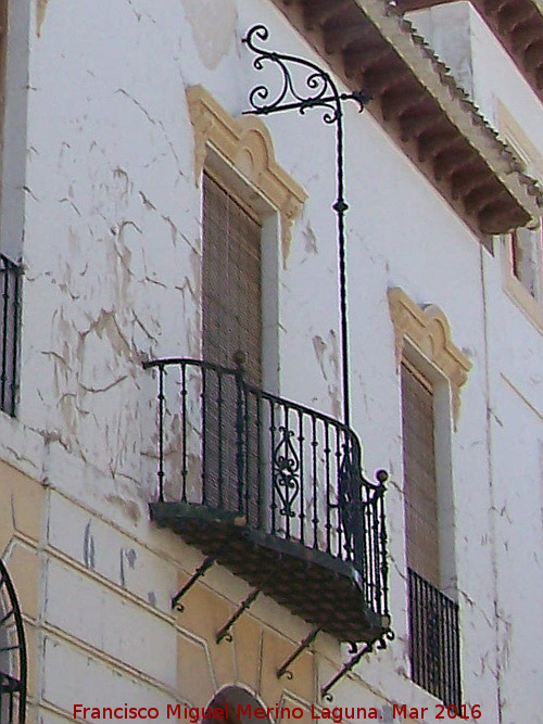 Casa de la Calle Carril n 18 - Casa de la Calle Carril n 18. Balcn