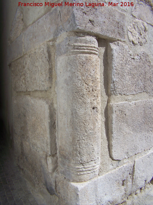 Castillo de Huscar - Castillo de Huscar. Columna