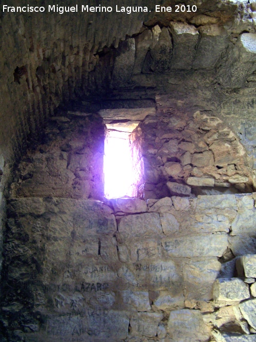 Castillo de Otiar. Torre del Homenaje - Castillo de Otiar. Torre del Homenaje. Saetera