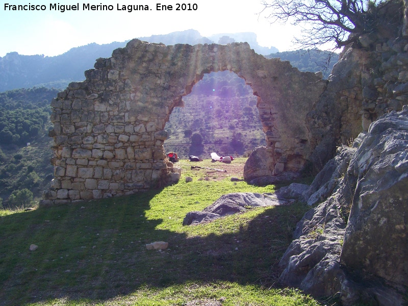 Castillo de Otiar. Habitculo del Alcazarejo - Castillo de Otiar. Habitculo del Alcazarejo. 