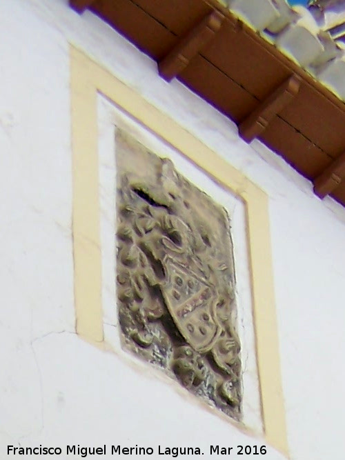 Casa de los Blzquez Dvila - Casa de los Blzquez Dvila. Escudo