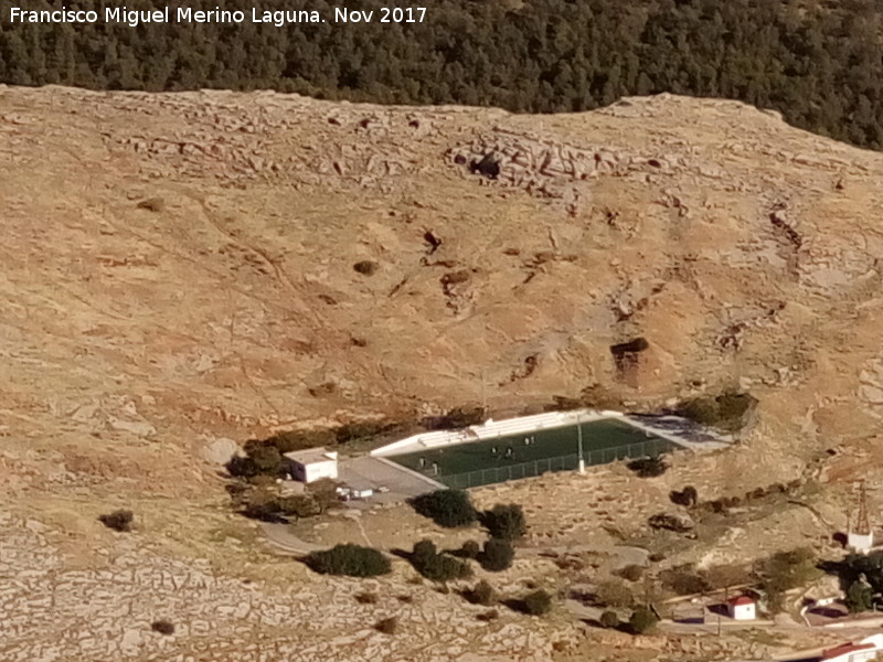 Campo de Ftbol del Tomillo - Campo de Ftbol del Tomillo. Desde La Pea