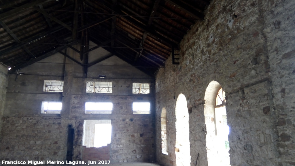 Torre de Perdigones de la Cruz - Torre de Perdigones de la Cruz. Interior