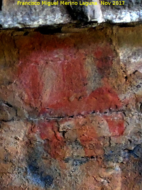 Pinturas rupestres de la Morciguilla de la Cepera I - Pinturas rupestres de la Morciguilla de la Cepera I. Pinturas del sector II