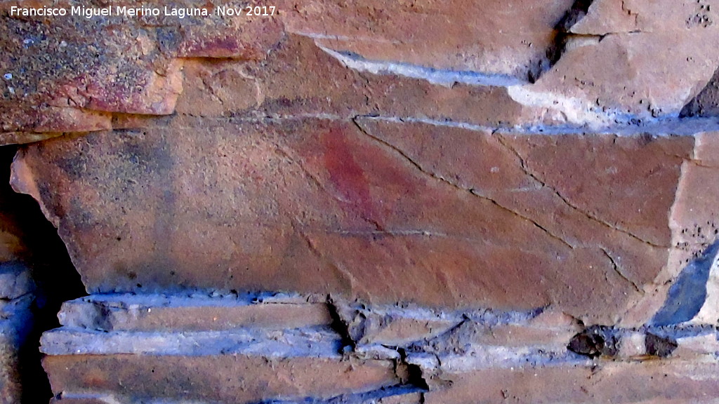 Pinturas rupestres de la Morciguilla de la Cepera I - Pinturas rupestres de la Morciguilla de la Cepera I. 