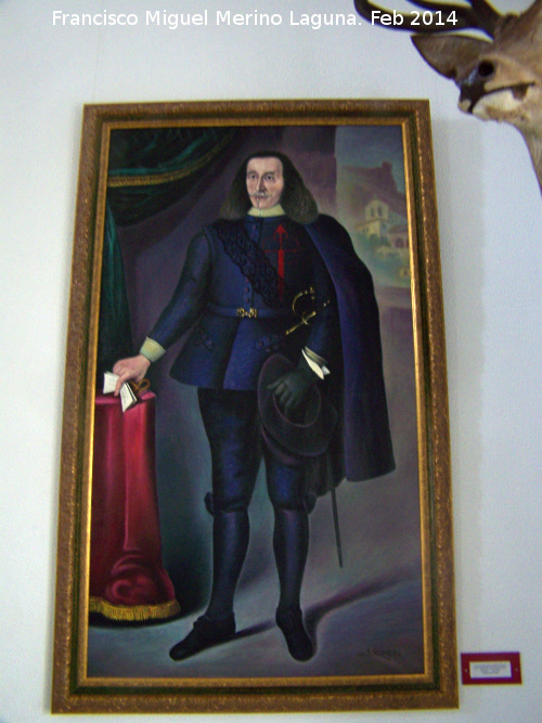 Diego de Benavides y de la Cueva - Diego de Benavides y de la Cueva. Cuadro del Ayuntamiento de Santisteban del Puerto
