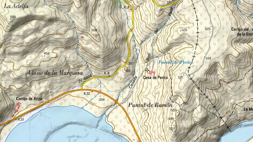 Cortijo de Perico - Cortijo de Perico. Mapa