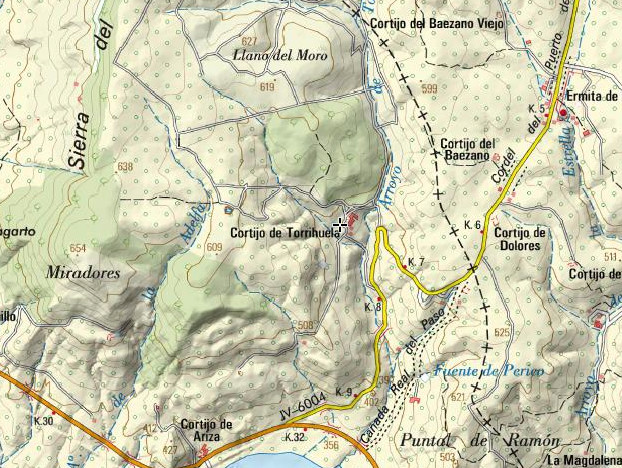 Cortijo de Torrihuela - Cortijo de Torrihuela. Mapa