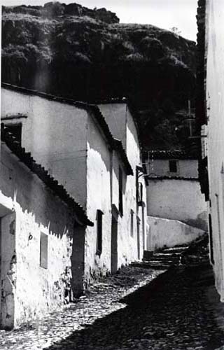 Calle Guarida - Calle Guarida. Foto antigua. Foto de Jacinto Mercado