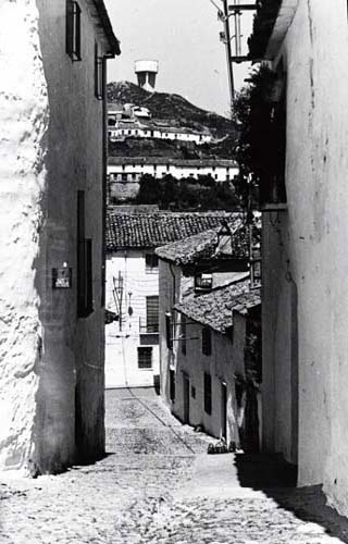 Calle Rosal - Calle Rosal. Foto antigua. Foto de Jacinto Mercado