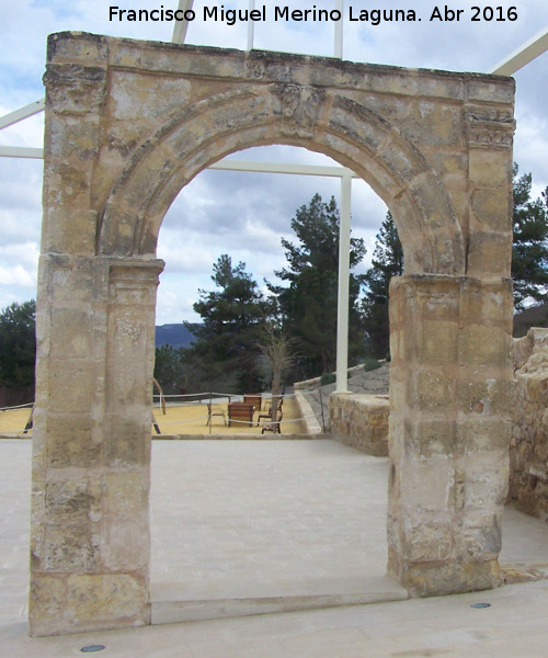 Ermita de San Blas - Ermita de San Blas. Portada extramuros