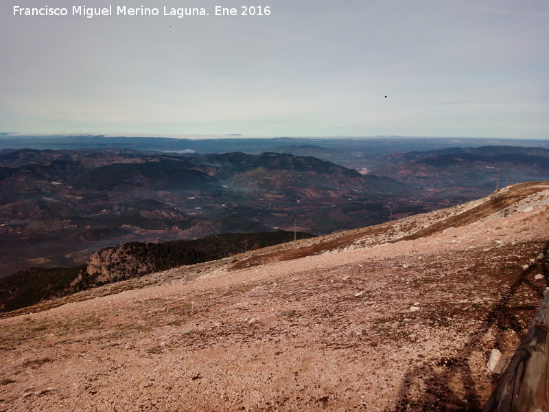 Yelmo - Yelmo. Vistas hacia la Puerta de Segura