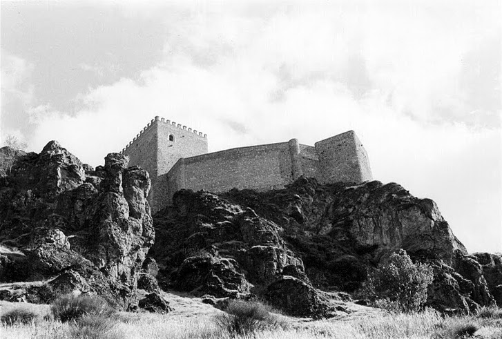 Castillo de Segura de la Sierra - Castillo de Segura de la Sierra. Foto antigua
