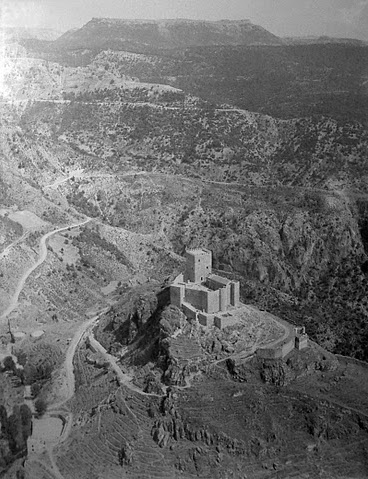 Castillo de Segura de la Sierra - Castillo de Segura de la Sierra. Foto antigua