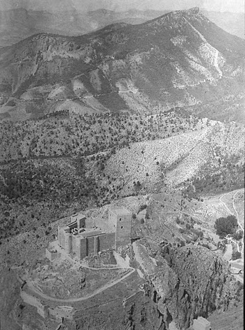 Castillo de Segura de la Sierra - Castillo de Segura de la Sierra. Foto antigua