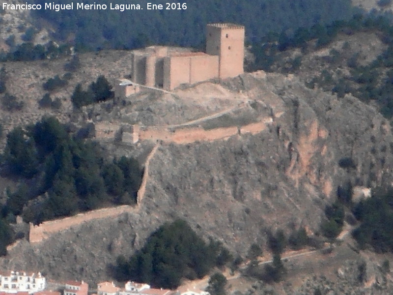 Castillo de Segura de la Sierra - Castillo de Segura de la Sierra. Desde el Yelmo