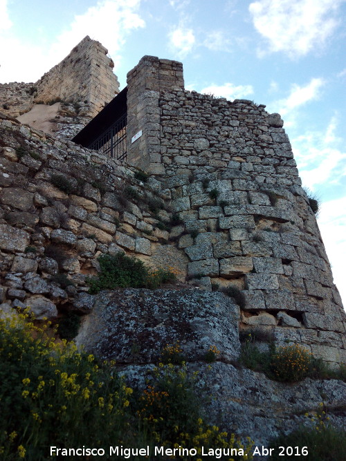 La Mota. Torren de la Puerta de Santiago - La Mota. Torren de la Puerta de Santiago. 