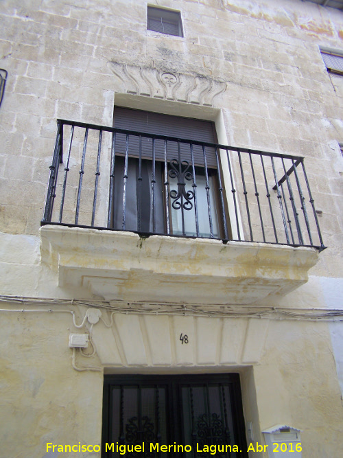 Casa de la Calle Veracruz n 48 - Casa de la Calle Veracruz n 48. Dinteles decorados