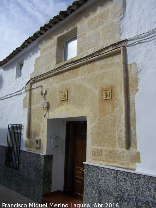 Casa de la Calle Oteros n 24 - Casa de la Calle Oteros n 24. 