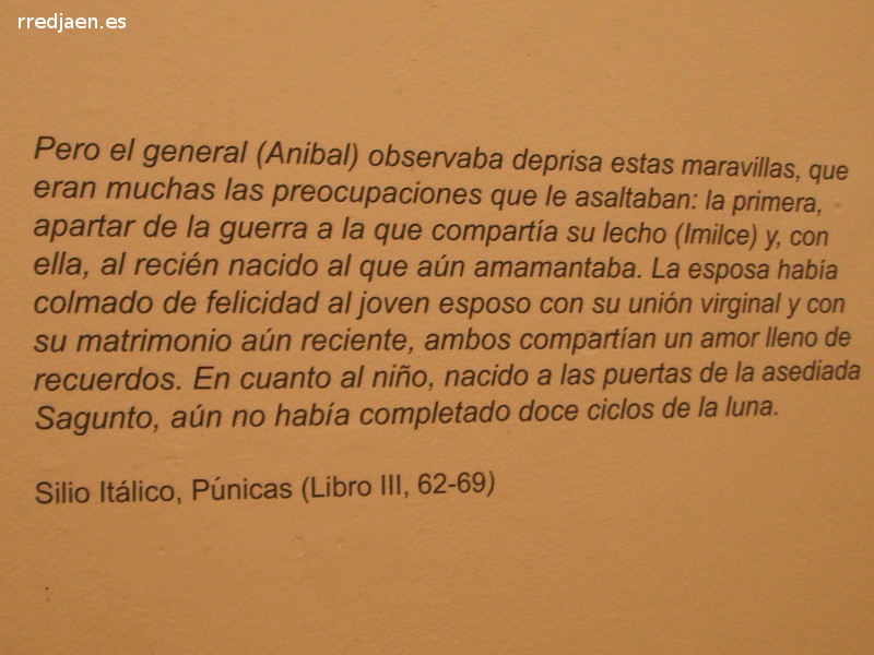 Anibal Barca - Anibal Barca. Museo Provincial de Jan