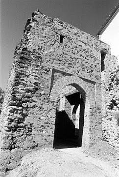 Puerta de Catena - Puerta de Catena. Foto antigua. Reconstruido