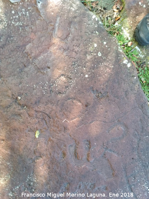 Petroglifos de Burguillos - Petroglifos de Burguillos. Crculos y herraduras