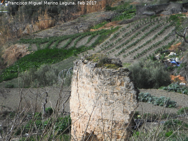 Huertas de beda - Huertas de beda. Con los restos de la Iglesia de San Juan Evangelista