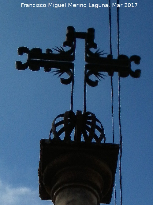 Cruz de San Tesifn - Cruz de San Tesifn. Cruz de hierro calado