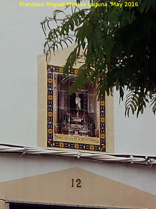 Azulejos del Cristo de la Misericordia - Azulejos del Cristo de la Misericordia. 