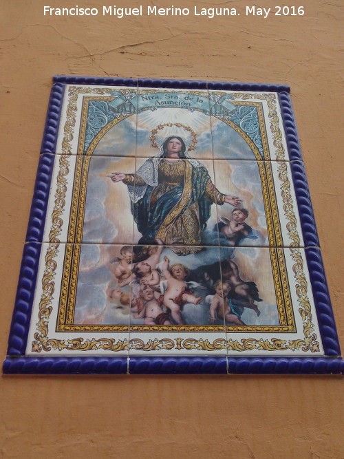 Azulejos de la Virgen de la Asuncin - Azulejos de la Virgen de la Asuncin. 