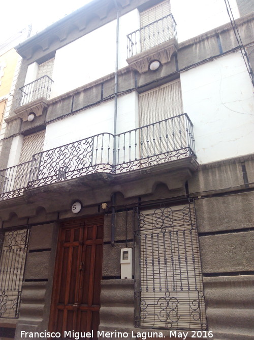 Casa de la Calle Lope de Vega n 5 - Casa de la Calle Lope de Vega n 5. Fachada