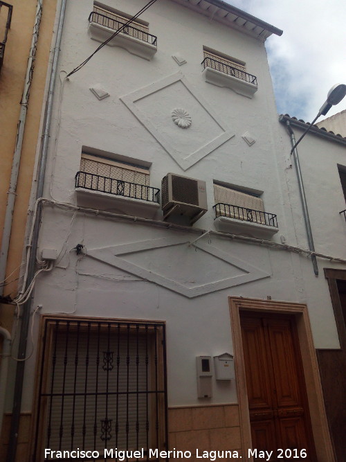 Casa de la Calle Cervantes n 19 - Casa de la Calle Cervantes n 19. Fachada