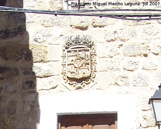 Arco de Cavalcavia - Arco de Cavalcavia. Escudo de la Casa del arco