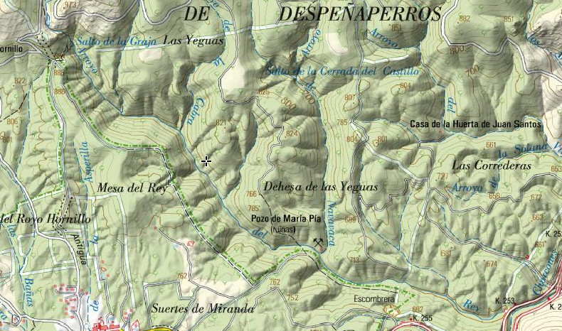Arroyo del Rey - Arroyo del Rey. Mapa