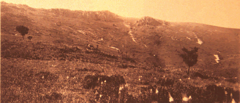 Cerro de la Estrella - Cerro de la Estrella. Foto antigua de Breuil