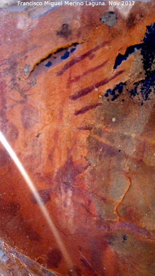 Pinturas rupestres del Abrigo del Guadaln I - Pinturas rupestres del Abrigo del Guadaln I. 