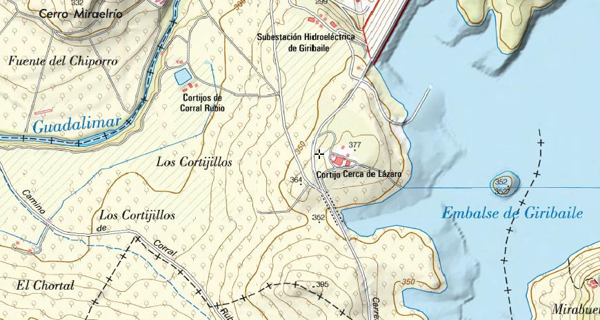 Cortijo Cerca de Lzaro - Cortijo Cerca de Lzaro. Mapa