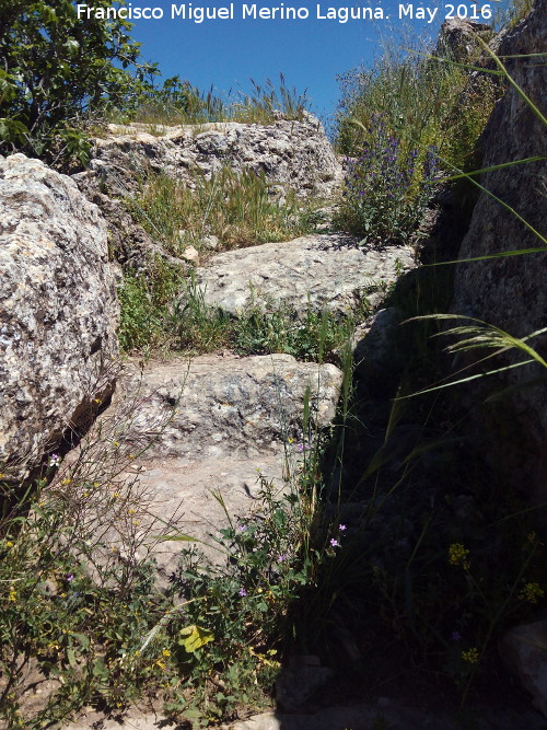 Escalera tallada de Mirabueno - Escalera tallada de Mirabueno. 