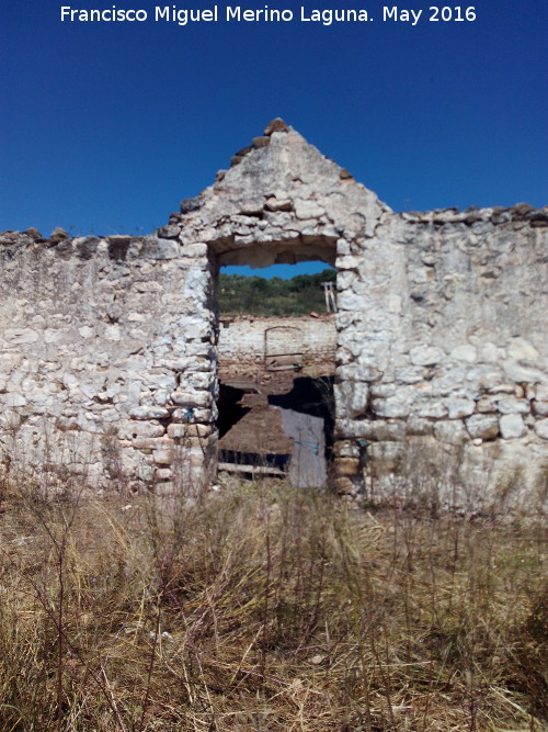 Cortijo La Zarza - Cortijo La Zarza. Una de las entradas al corral