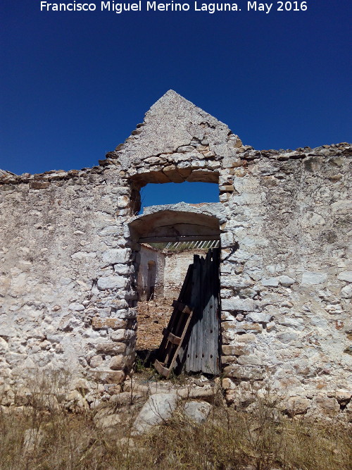 Cortijo La Zarza - Cortijo La Zarza. Una de las entradas al corral