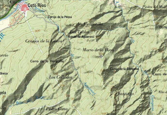 Morro de la Hoya - Morro de la Hoya. Mapa